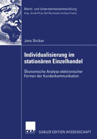 Book Cover for Individualisierung Im Stationären Einzelhandel by Jens Strüker