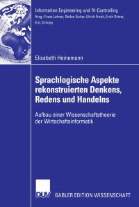 Book Cover for Sprachlogische Aspekte Rekonstruierten Denkens, Redens Und Handelns by Elisabeth Heinemann
