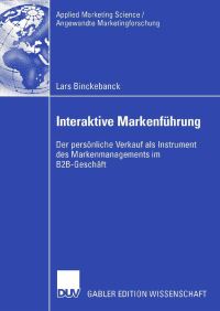 Book Cover for Interaktive Markenführung by Lars Binckebanck