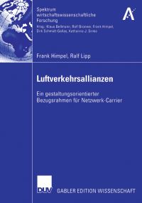 Book Cover for Luftverkehrsallianzen by Frank Himpel, Ralf Lipp