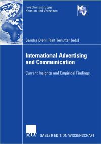 Book Cover for International Advertising and Communication by Sandra Diehl, Ralf Terlutter