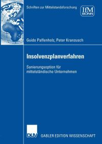 Book Cover for Insolvenzplanverfahren by Guido Paffenholz, Peter Kranzusch