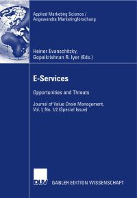 Book Cover for E-Services by Heiner Evanschitzky, Gopalkrishnan R Iyer