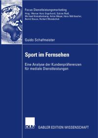 Book Cover for Sport Im Fernsehen by Guido Schafmeister
