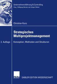 Book Cover for Strategisches Multiprojektmanagement by Christian Kunz