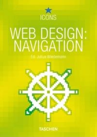 Book Cover for Web Design. Navigation by Julius Wiedemann
