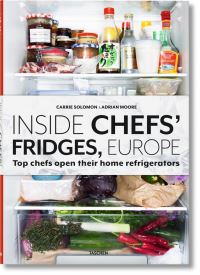 Book Cover for Inside Chefs' Fridges, Europe by Adrian Moore