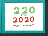 Book Cover for David Hockney - 220 for 2020 by David Hockney