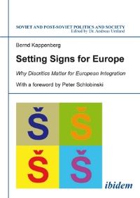 Book Cover for Setting Signs for Europe by Bernd Kappenberg