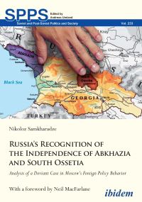 Book Cover for Russia's Recognition of the Independence of Abkhazia and South Ossetia by Nikoloz Samkharadze