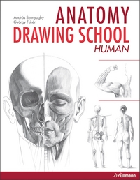 Book Cover for Anatomy Drawing School by György Fehér
