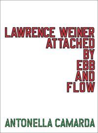 Book Cover for Lawrence Weiner by Antonella Camarda
