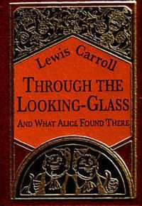 Book Cover for Through the Looking-Glass Minibook - Limited Gilt-Edged Edition by Lewis Carroll