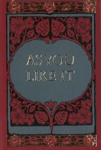 Book Cover for As You Like It Minibook by William Shakespeare