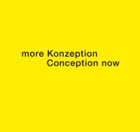 Book Cover for Konzeption Conception by Rolf Wedewer, Konrad Fischer, Schloss Morsbroich Städtisches Museum Leverkusen
