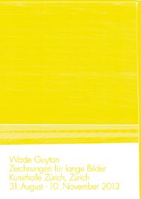 Book Cover for Wade Guyton by Kunsthalle Zürich