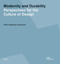 Book Cover for Modernity and Durability by Vittorio Magnago Lampugnani