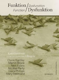 Book Cover for Function - Dysfunction by Fiona Bradley, Germany Neues Museum Nuremberg