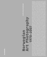 Book Cover for Norwegian Art Photography by Cecilie Malm Brundtland
