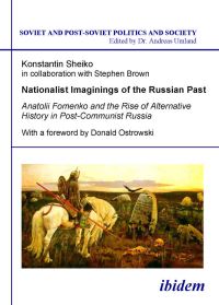 Book Cover for Nationalist Imaginings of the Russian Past by Konstantin Sheiko