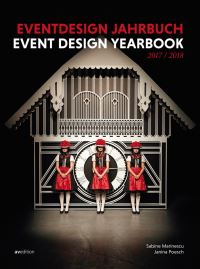 Book Cover for Event Design Yearbook 2017/2018 by Sabine Marinescu, Janina Poesch