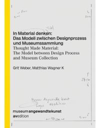 Book Cover for Thought Made Material by Grit Weber, Matthias Wagner K