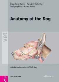 Book Cover for Anatomy of the Dog by KlausDieter Budras