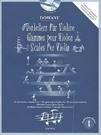 Book Cover for Scales for Violin, Volume 1 by Hal Leonard Corp