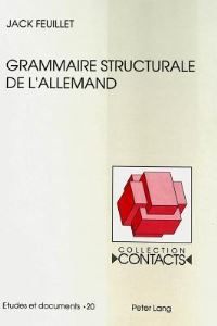 Book Cover for Grammaire Structurale De L'allemand by Jack Feuillet