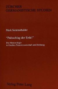 Book Cover for «Pulsschlag Der Erdef>> by Mark Sommerhalder