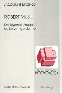 Book Cover for Robert Musil by Jacqueline Magnou