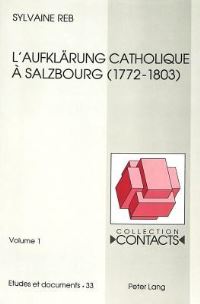 Book Cover for L'Aufklarung Catholique a Salzbourg by Sylvaine Reb