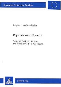 Book Cover for Reparations to Poverty by Brigitta LoescheScheller