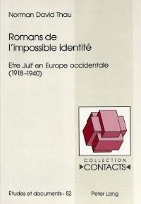 Book Cover for Romans De L'impossible Identite by Norman David Thau