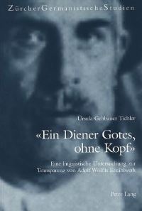 Book Cover for «Ein Diener Gotes, Ohne Kopf>> by Ursula Gehbauer Tichler