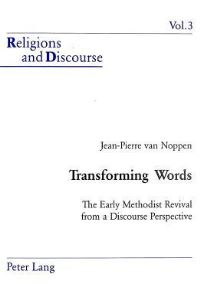 Book Cover for Transforming Words by JeanPierre van Noppen