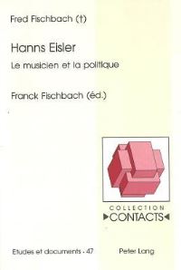 Book Cover for Hanns Eisler by Fred Fischbach