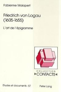 Book Cover for Friedrich Von Logau (1605-1655) by Fabienne Malapert