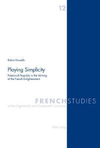 Book Cover for Playing Simplicity by R J Howells