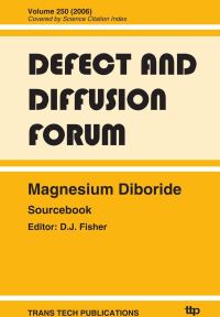 Book Cover for Magnesium Diborid by David J Fisher