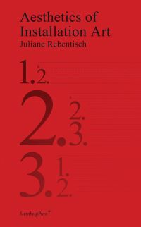 Book Cover for Aesthetics of Installation Art by Juliane Rebentisch