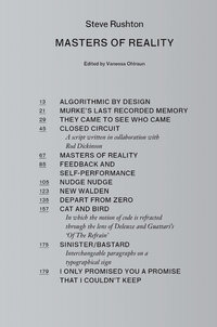 Book Cover for Masters of Reality by Steve Rushton