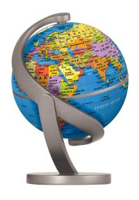 Book Cover for Political World Globe 10Cm by 