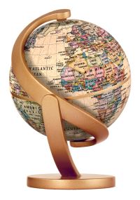 Book Cover for Antique World Globe 10Cm by 