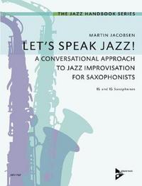 Book Cover for Let's Speak Jazz! by Martin Jacobsen
