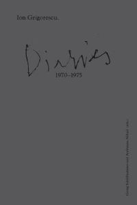 Book Cover for Ion Grigorescu by Georg Schöllhammer, Andreiana Mihail, Nicolae Dumitru