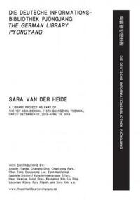 Book Cover for The German Library Pyongyang by Sara van der Heide