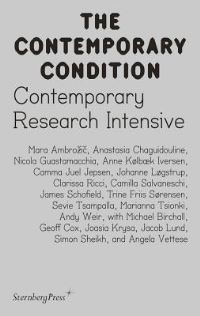 Book Cover for Contemporary Research Intensive by Geoff Cox, Jacob Lund