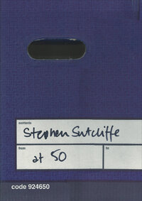 Book Cover for Stephen Sutcliffe by James Clegg