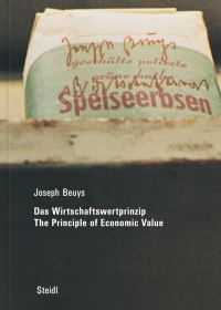 Book Cover for Das Wirtschaftswertprinzip by Joseph Beuys